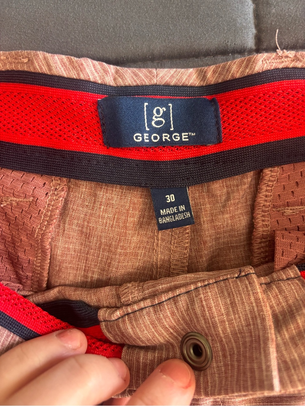 Men's George Rust Performance Walkshorts - Picture 2 of 4